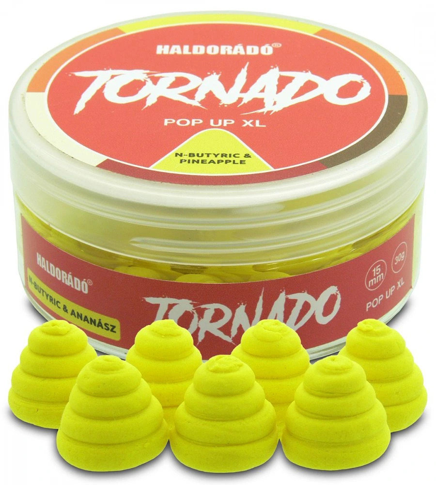 Haldorádó Pop-Up Tornado XL 30 g 15 mm N-Butyric/Ananas