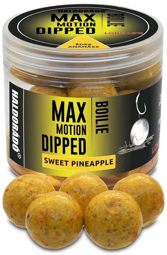Haldorádó Boilies Dipped Max Motion 80 g 20 mm Sladký ananas