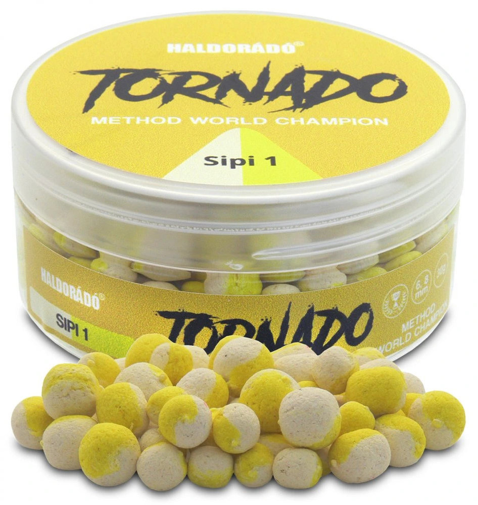 Haldorádó Boilies Method Tornado 30 g 6+8 mm Sipi1 Citrón/Máta
