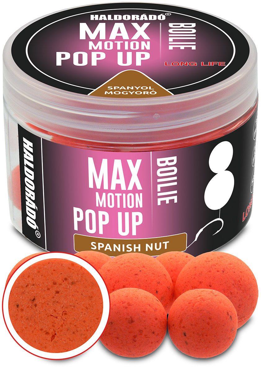 Haldorádó Pop-Up Boilies Max Motion 50 g 16+20 mm Španělský ořech
