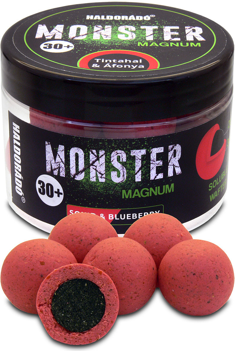 Haldorádó Pop-Up Boilies Monster Magnum 180 g 30 mm Chobotnice/Borůvka