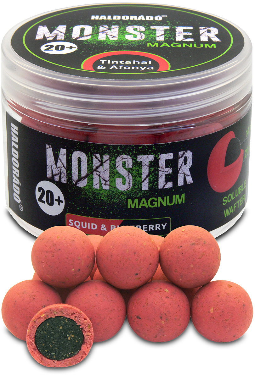 Haldorádó Pop-Up Boilies Monster Magnum 80 g 20 mm Chobotnice a borůvka