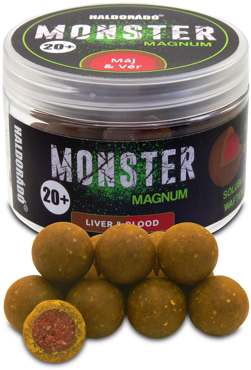 Haldorádó Pop-Up Boilies Monster Magnum 80 g 20 mm Krvavá játra