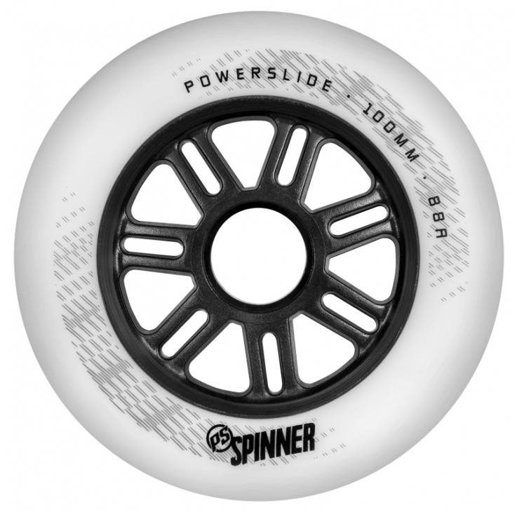 Powerslide Kolečka Powerslide Spinner White (4ks), 88A, 68