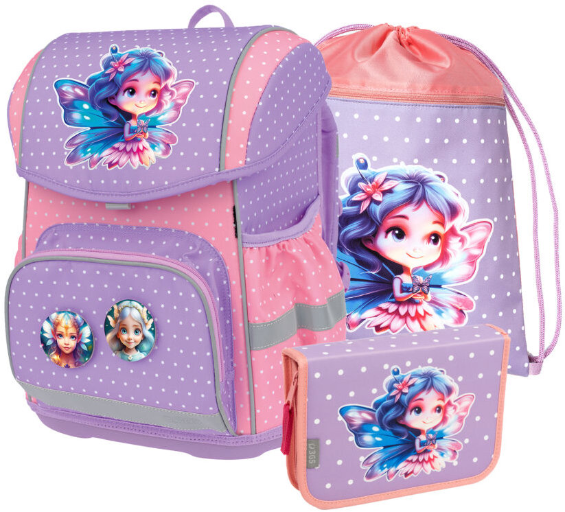 Helma 365 Stil set Fairy - školní set s batohom a penálem