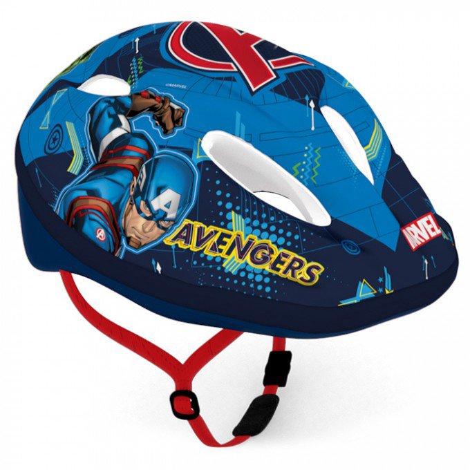 Disney AVENGERS Dětská helma na kolo, tmavě modrá, velikost (52 - 56)