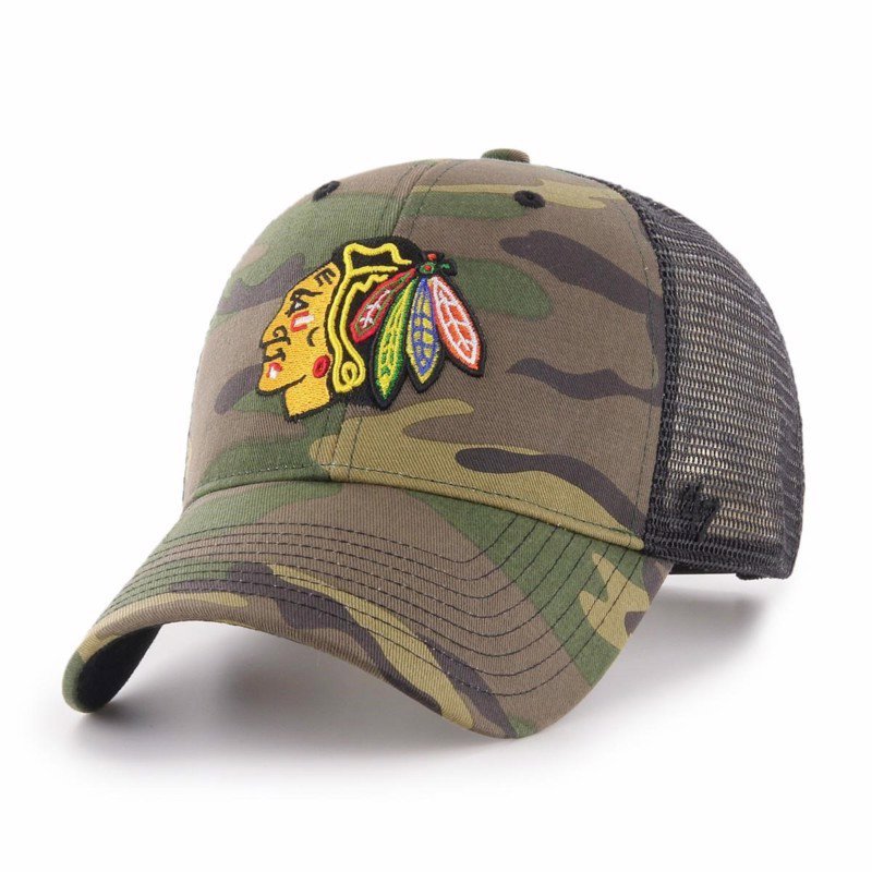 47 Brand Kšiltovka NHL MVP Branson Camo Chicago Blackhawks, HS24