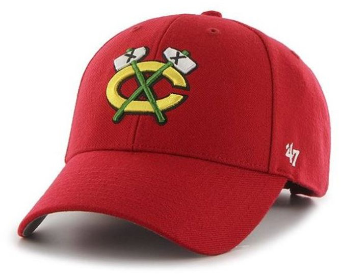 47 Brand NHL MVP Cap Color SR Chicago Blackhawks, HS24