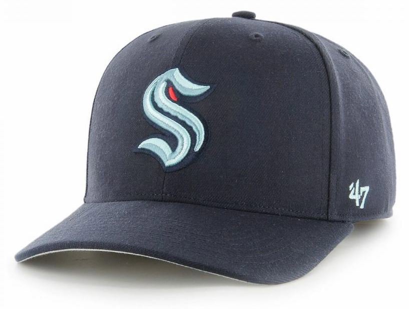 47 Brand Kšiltovka NHL MVP DP Wool Cold Zone Seattle Kraken, HS24