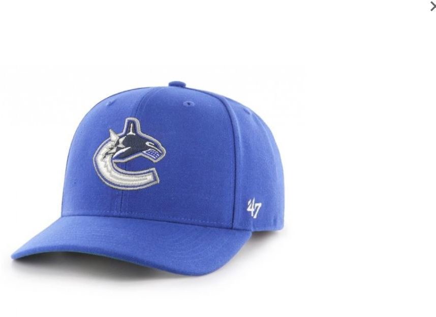 47 Brand Kšiltovka NHL MVP DP Wool Cold Zone Vancouver Canucks, HS24