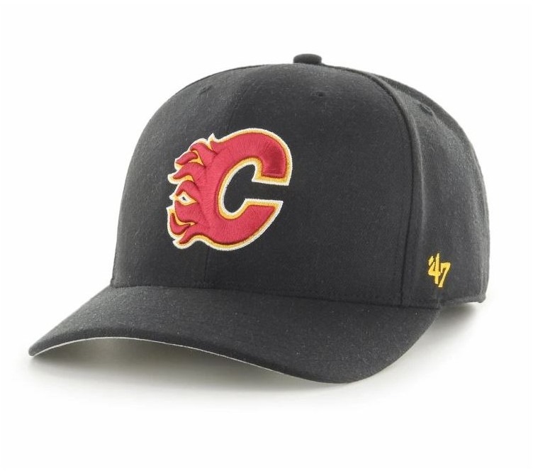 47 Brand Kšiltovka NHL MVP DP Wool Cold Zone Calgary Flames, HS24