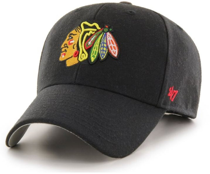 47 Brand Kšiltovka NHL MVP Velcro Chicago Blackhawks, HS24
