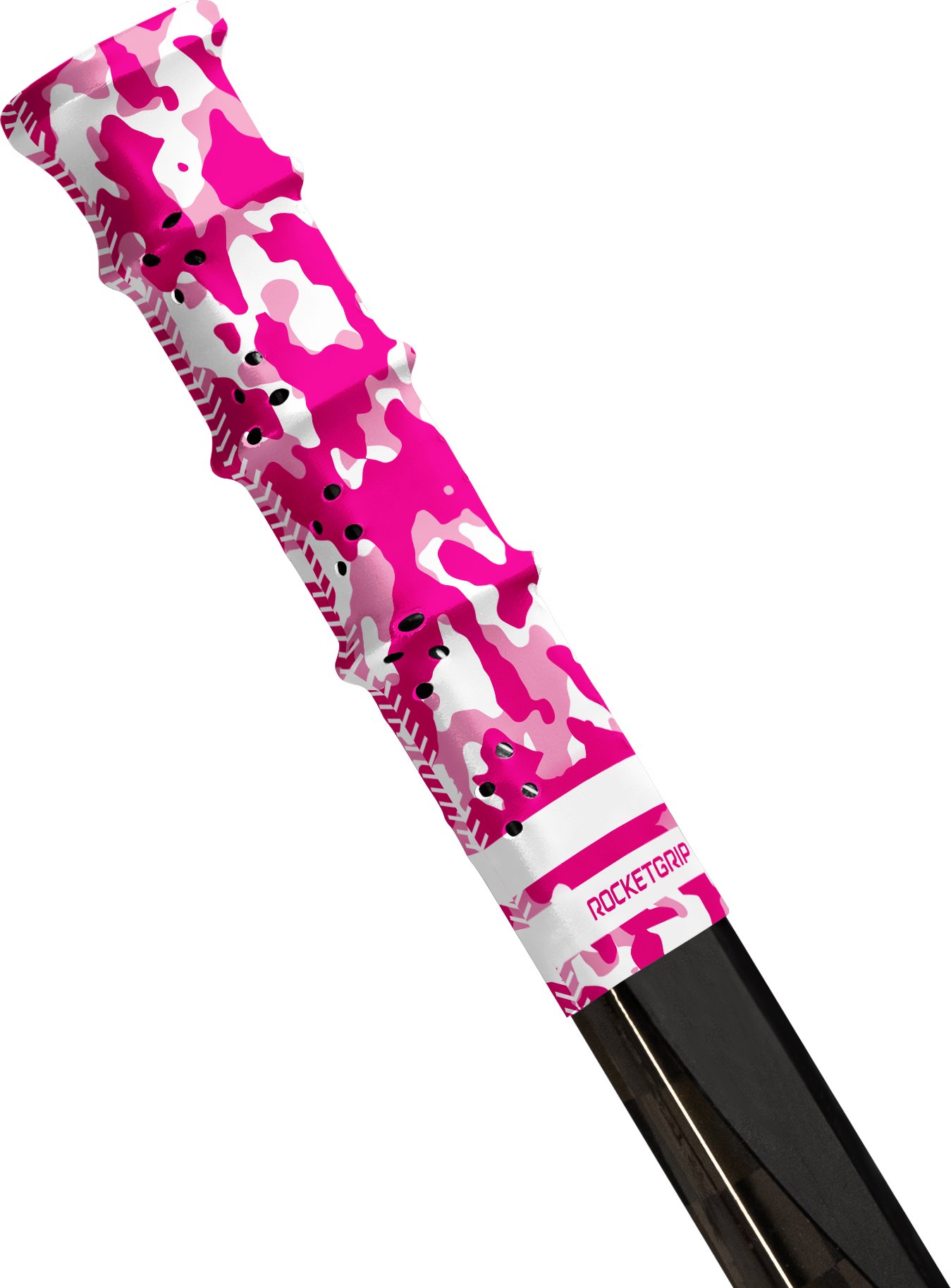 RocketGrip Koncovka Hole Camo Grip růžová, HS25