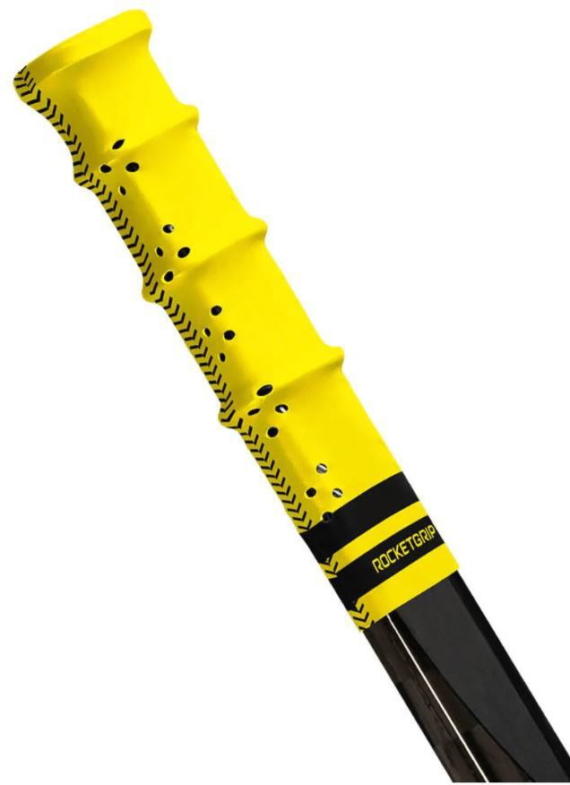 RocketGrip Koncovka Hole Color Grip žlutá-černá, HS25