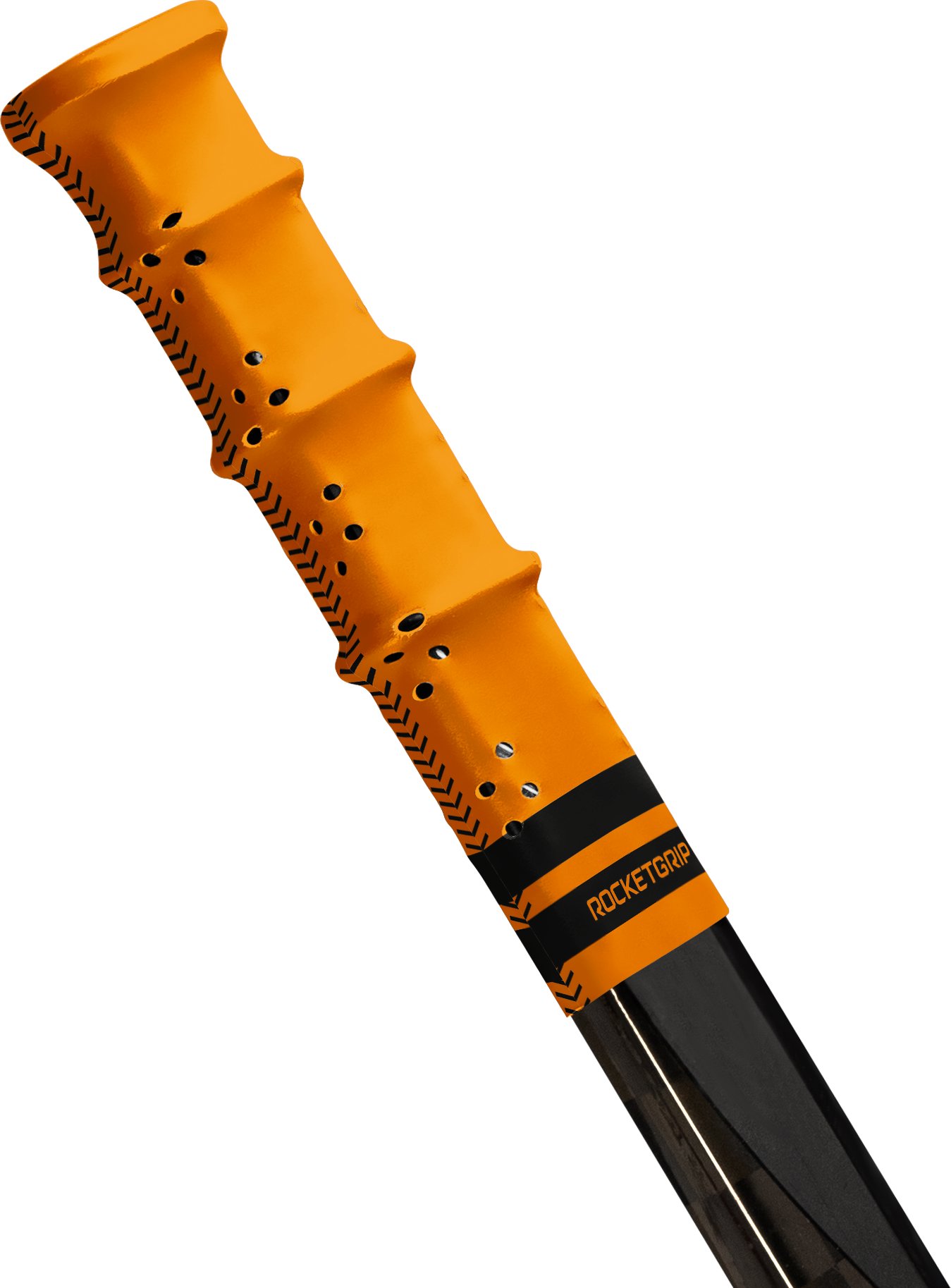 RocketGrip Koncovka Hole Color Grip oranžová-černá, HS25