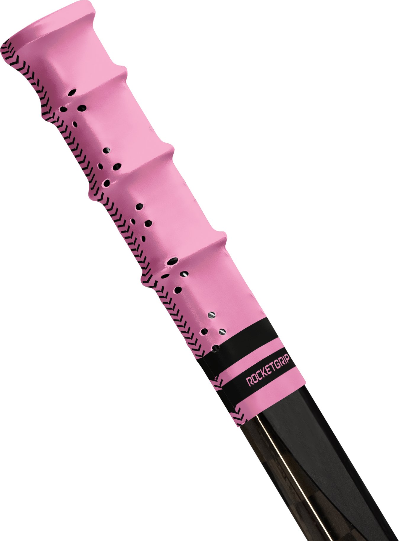 RocketGrip Koncovka Hole Color Grip růžová-černá, HS25
