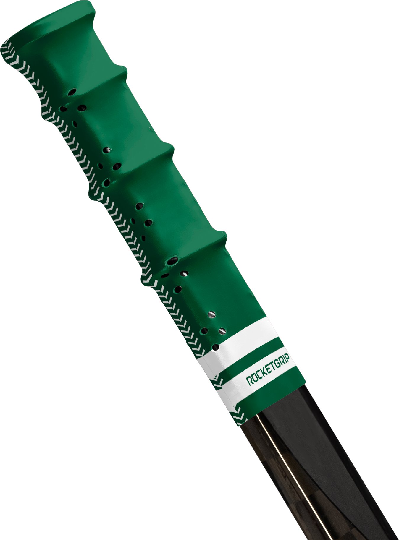 RocketGrip Koncovka Hole Color Grip zelená-bílá, HS25