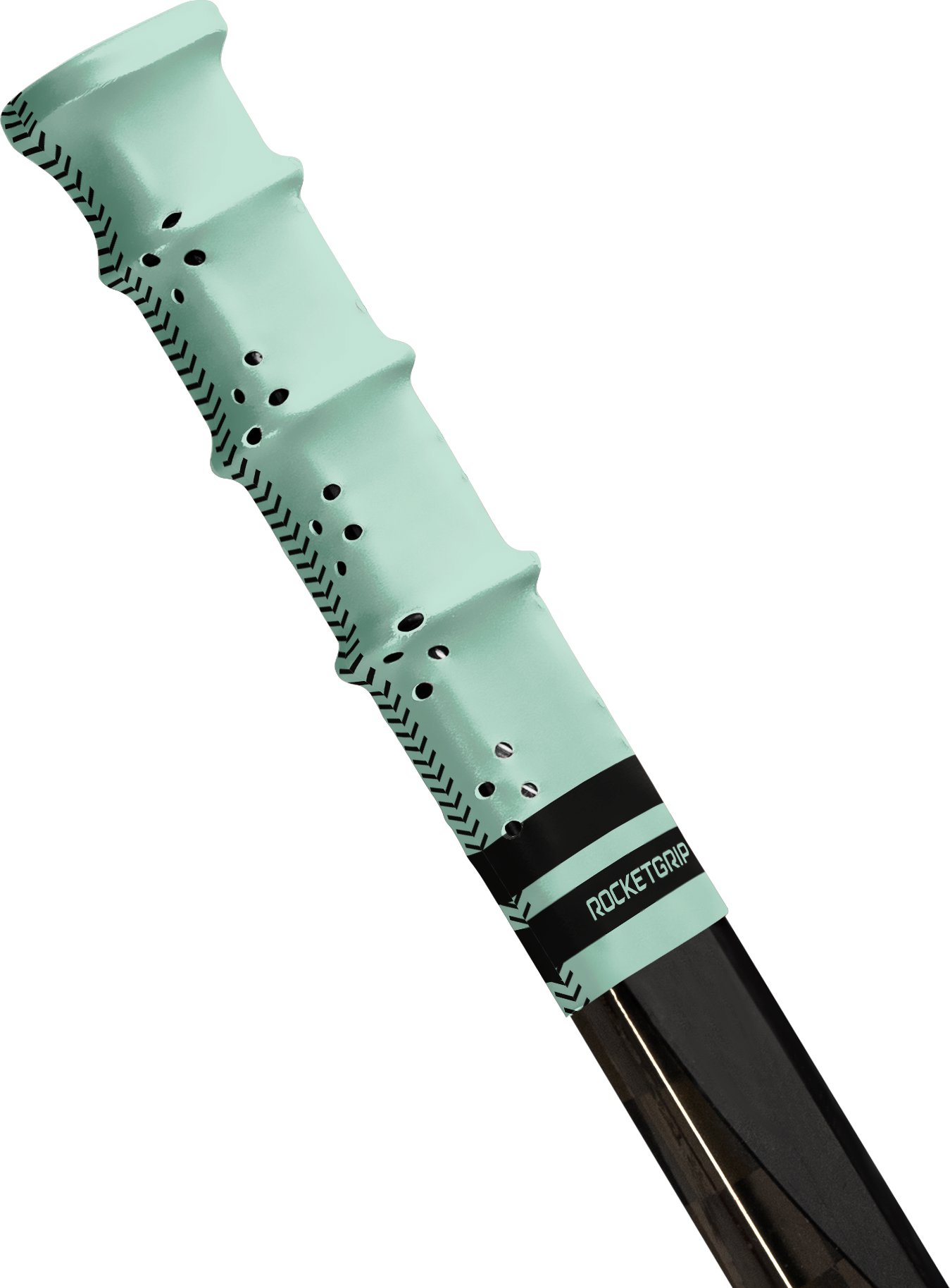 RocketGrip Koncovka Hole Color Grip světle zelená-černá, HS25