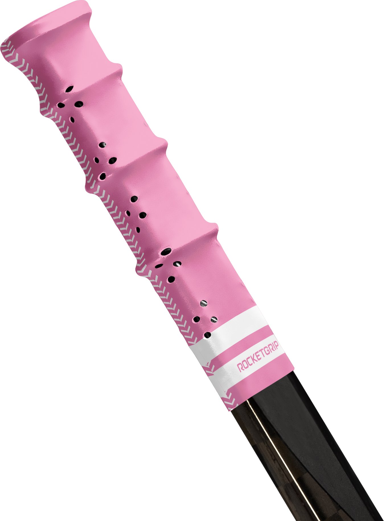 RocketGrip Koncovka Hole Color Grip růžová-bílá, HS25