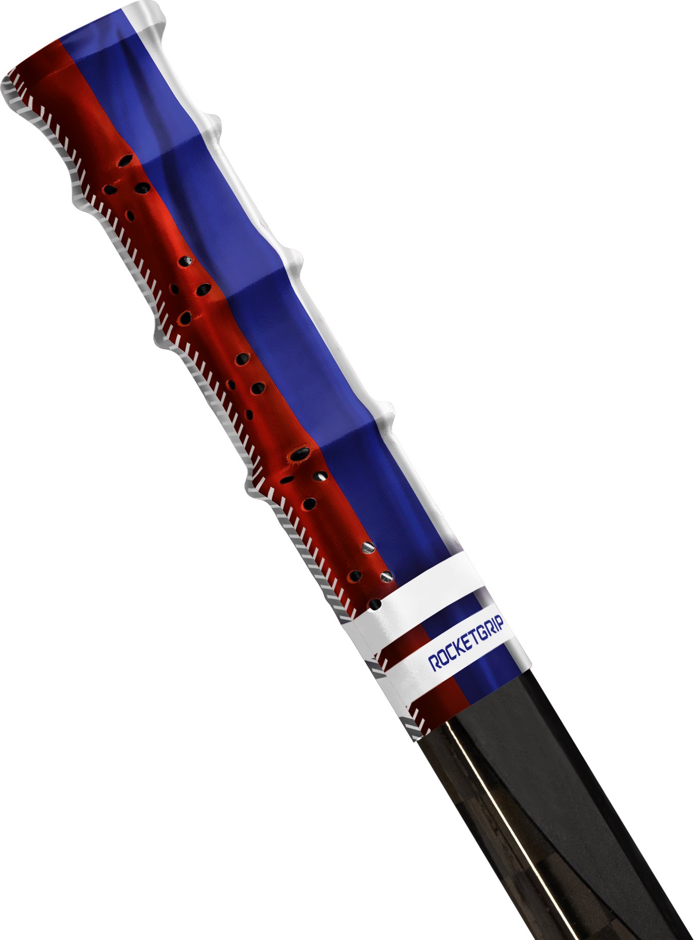 RocketGrip Koncovka Hole Flag Grip Rusko, HS25