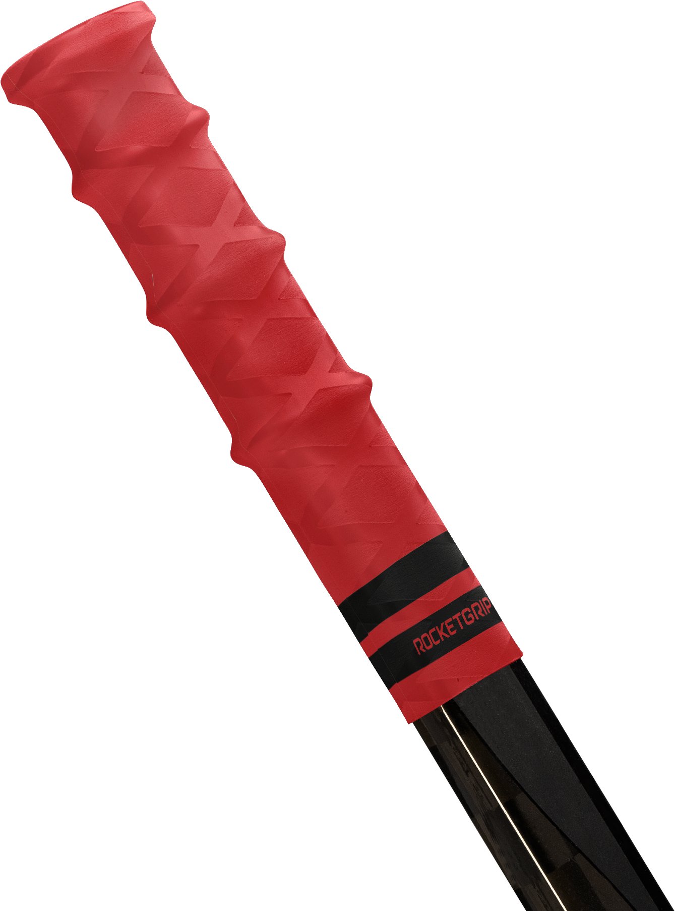 RocketGrip Koncovka Rubber Ultra Grip červená-černá, Intermediate-HS25