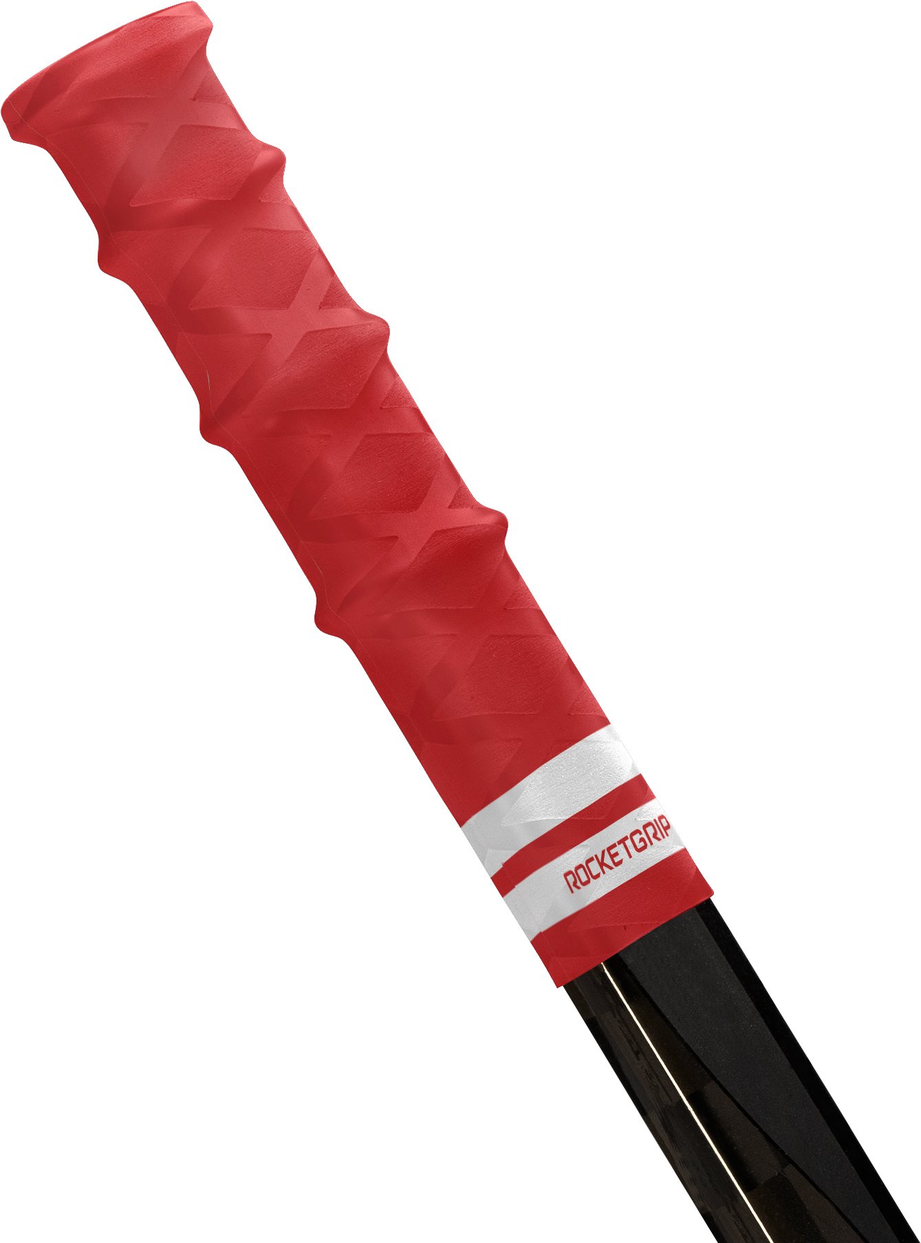 RocketGrip Koncovka Rubber Ultra Grip červená-bílá, dětská-HS25