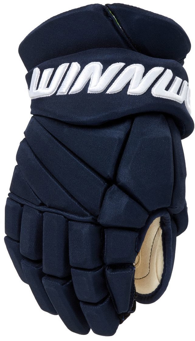 Winnwell Hokejové rukavice Winnwell AMP Pro SR, tmavě modrá, Senior, 13"