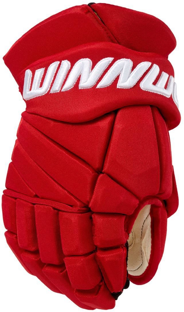 WINNWELL AMP PRO SR Hokejové rukavice, červená, velikost