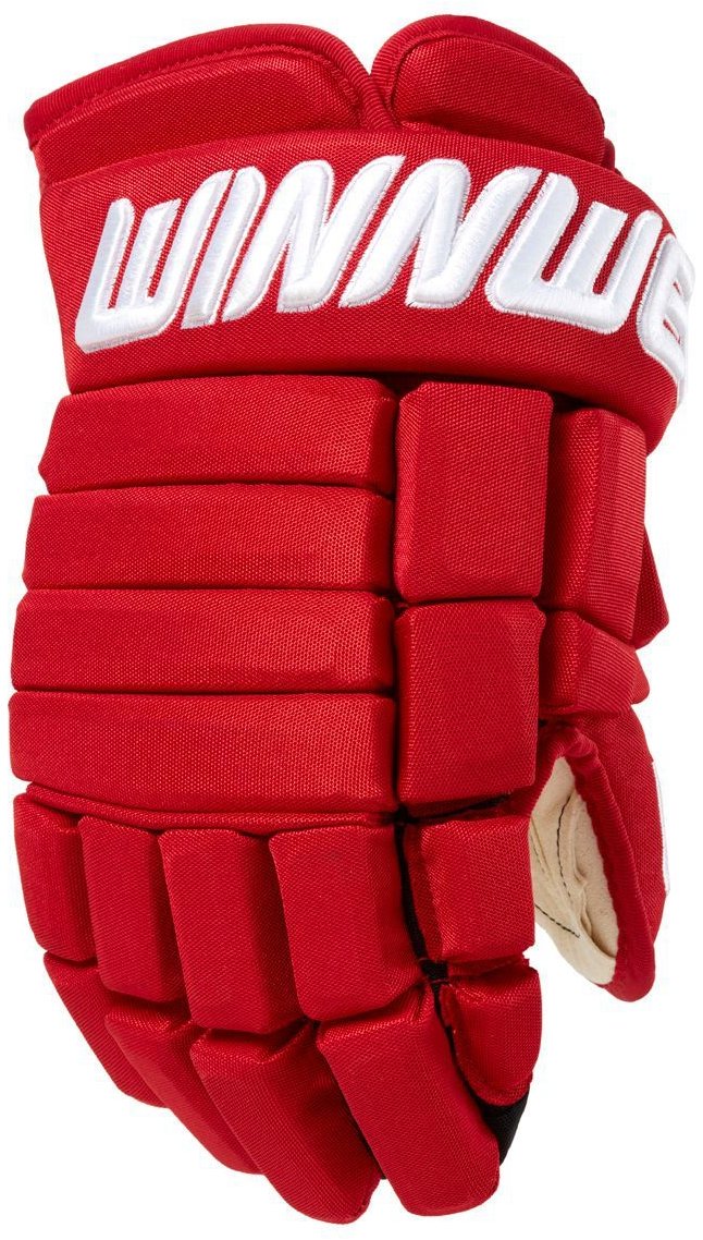 WINNWELL CLASSIC PRO SR Hokejové rukavice, červená, velikost