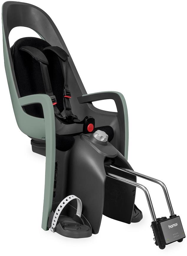 HAMAX Cyklosedačka s uzamykatelným zámkem Caress Green/Black