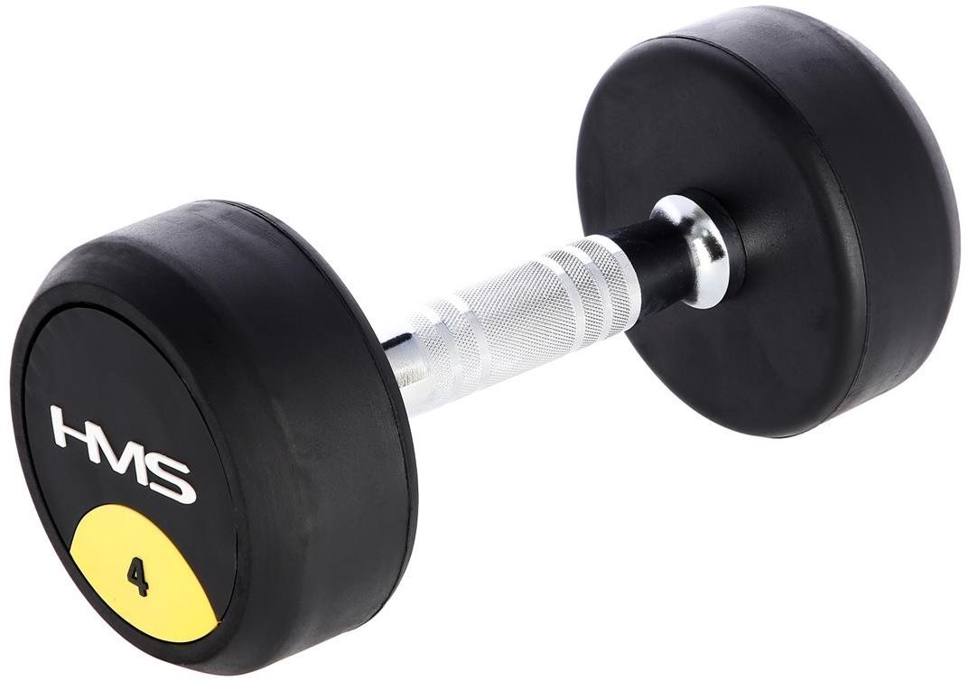 Pogumovaná jednoruční činka HMS HG Pro 4 kg