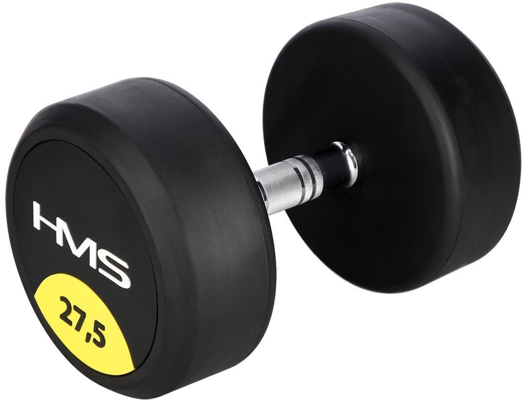 Pogumovaná jednoruční činka HMS HG Pro 27,5 kg