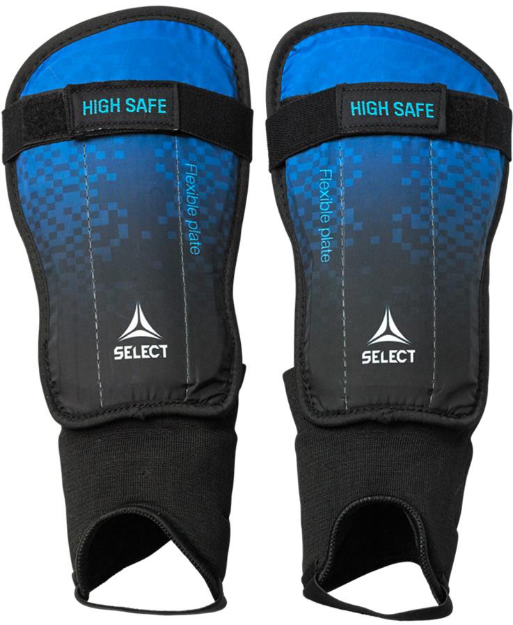 Select Shin guards High Safe 2023/24 Blue M