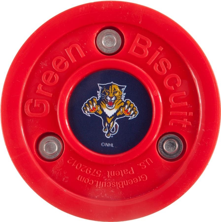 Green Biscuit FLORIDA PANTHERS NHL Puk, červená, velikost