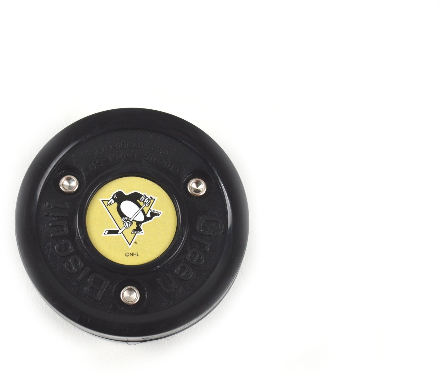 Green Biscuit NHL Pittsburgh Penguins Black