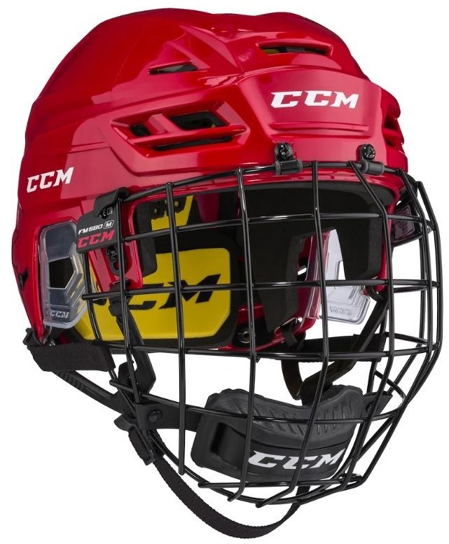 CCM Tacks 210 Combo SR, červená, Senior, XS, 51-55cm