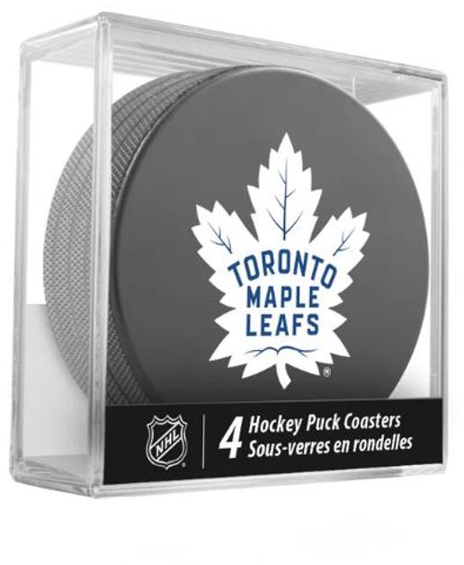 InGlasCo NHL Coasters Cube Toronto Maple Leafs