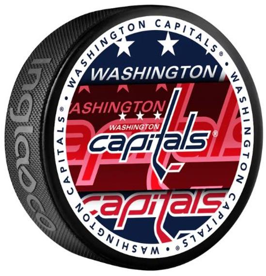 InGlasCo Fanouškovský puk NHL Medallion Blister (1ks), Washington Capitals