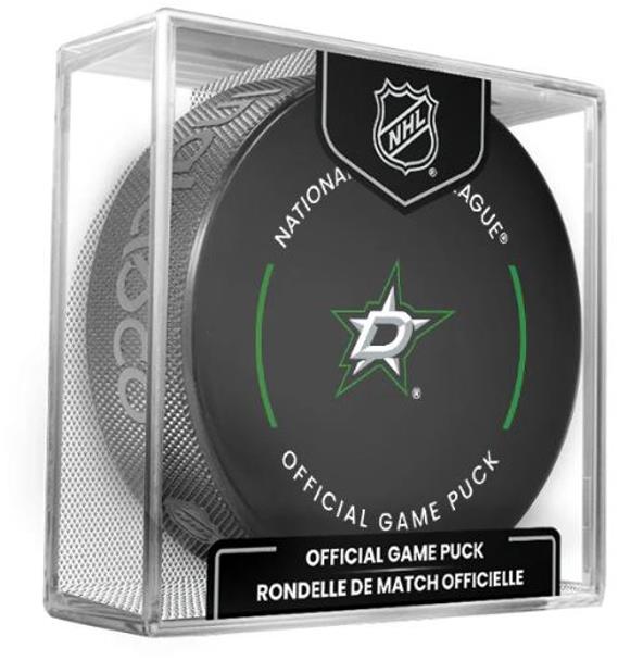 INGLASCO DALLAS STARS OFFICIAL GAME PUCK Fanouškovský hokejový puk, černá, velikost