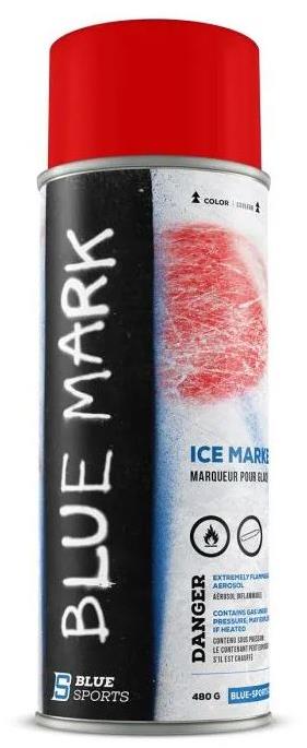 Blue Sports Ice Marker červená