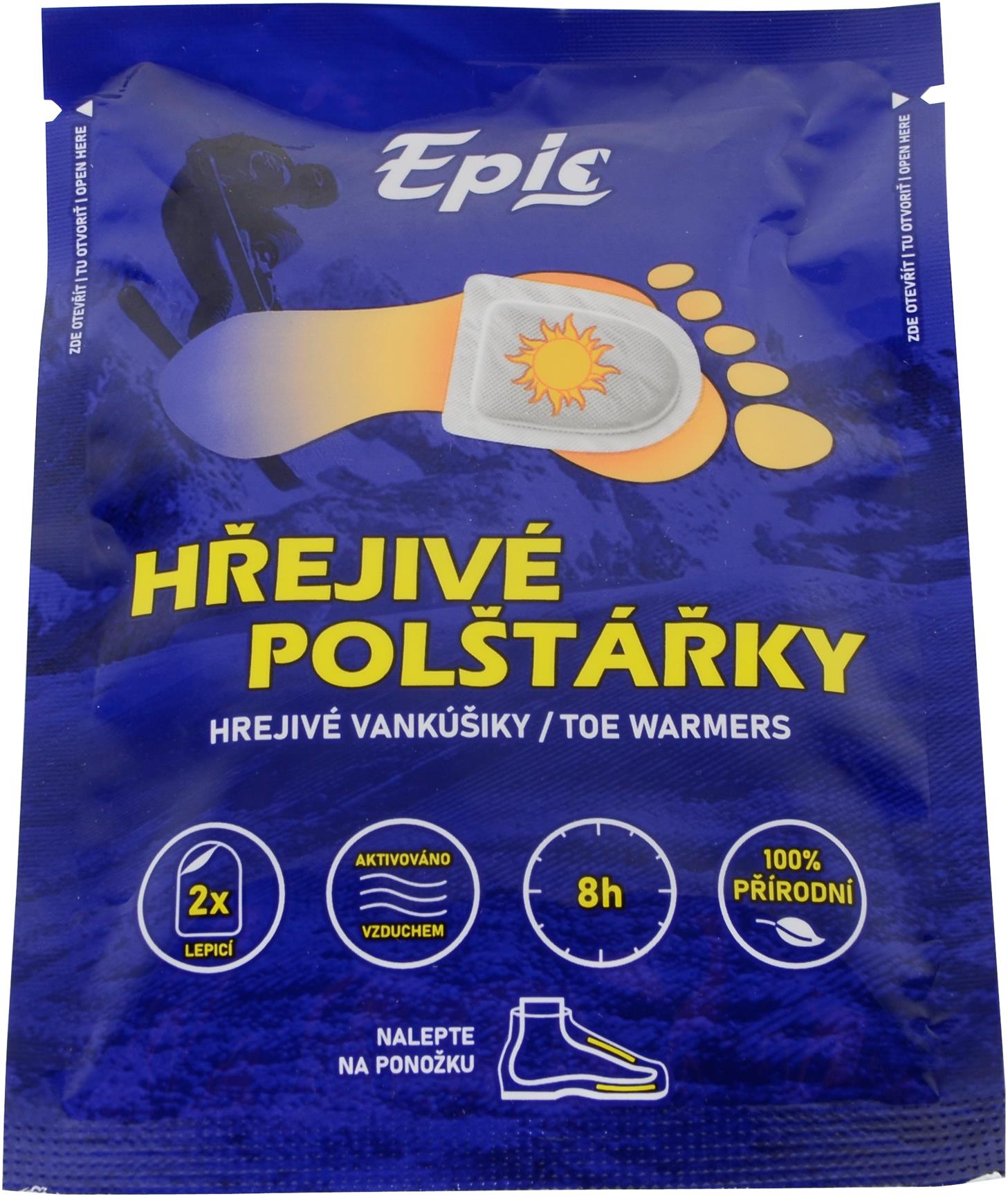 Epicstar Hřejivé polštářky na nohy - lepicí 1 sada