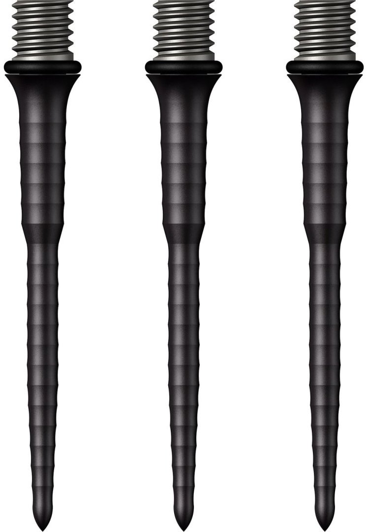 Mission Kovové hroty Titan Ripple, black 34 mm