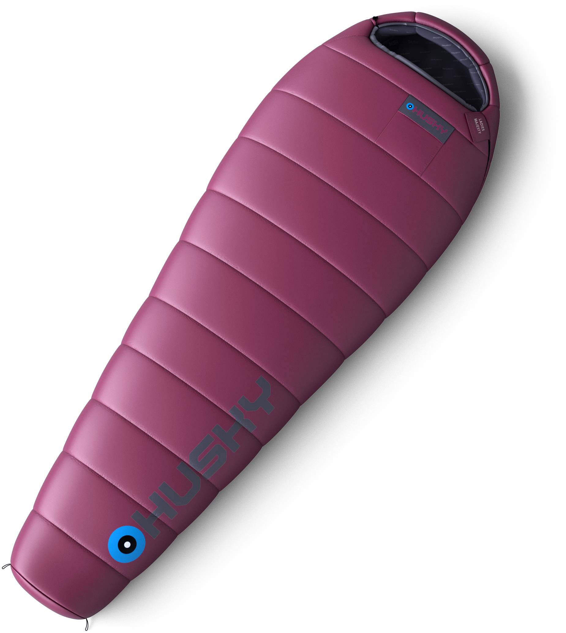 Dámský syntetický třísezónní spacák Husky Ladies Majesty pink velikost ONESIZE