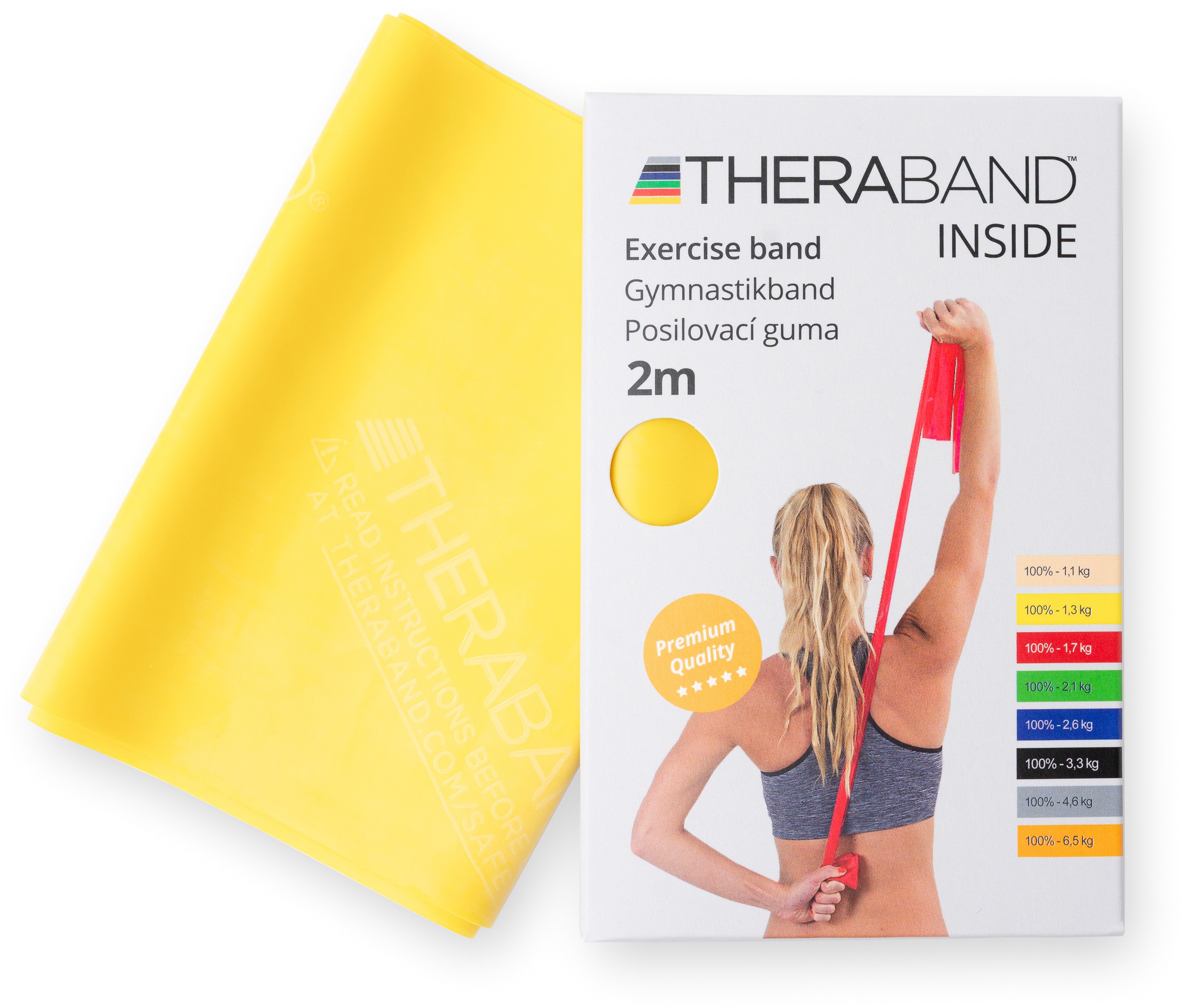 Thera-Band 2m žlutá