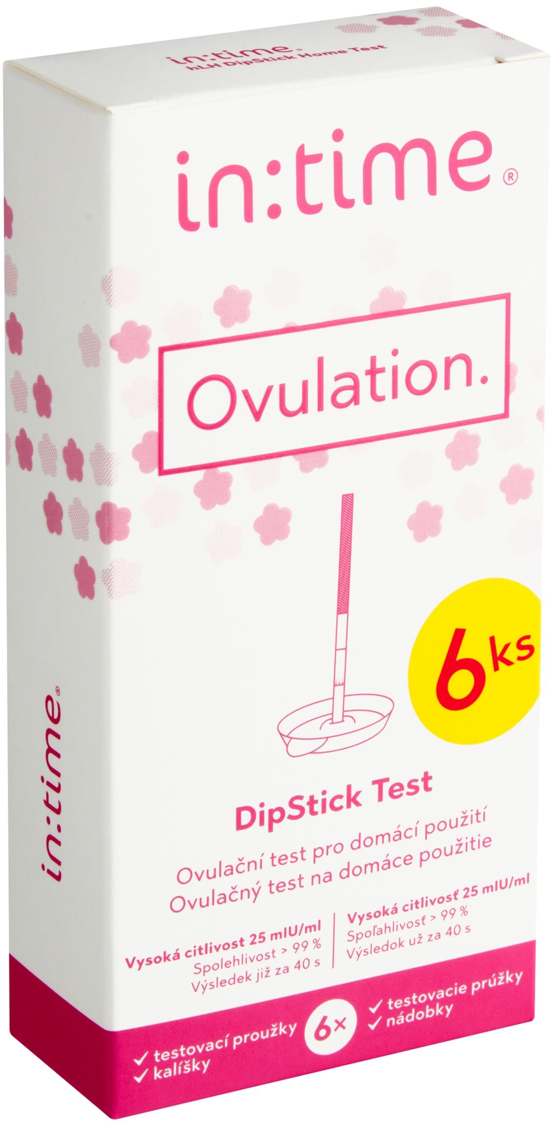Intime Ovulation DipStick 6 pcs