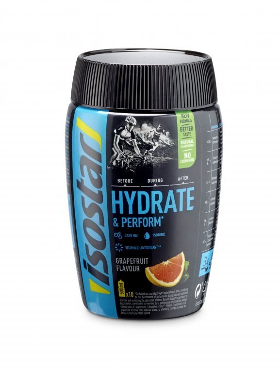 Isostar Hydrate & Perform powder 400 g, grapefruit