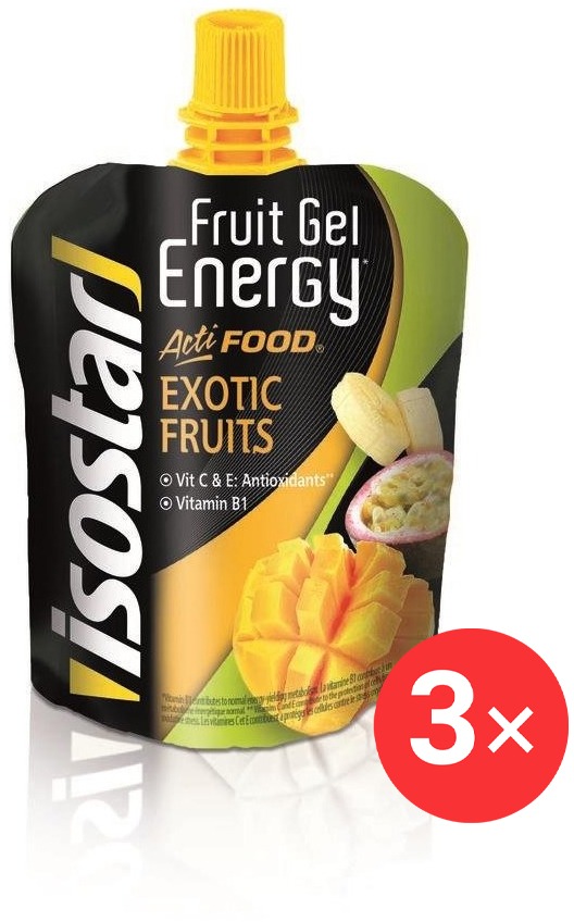 Isostar Actifood 3 x 90g, Exotic