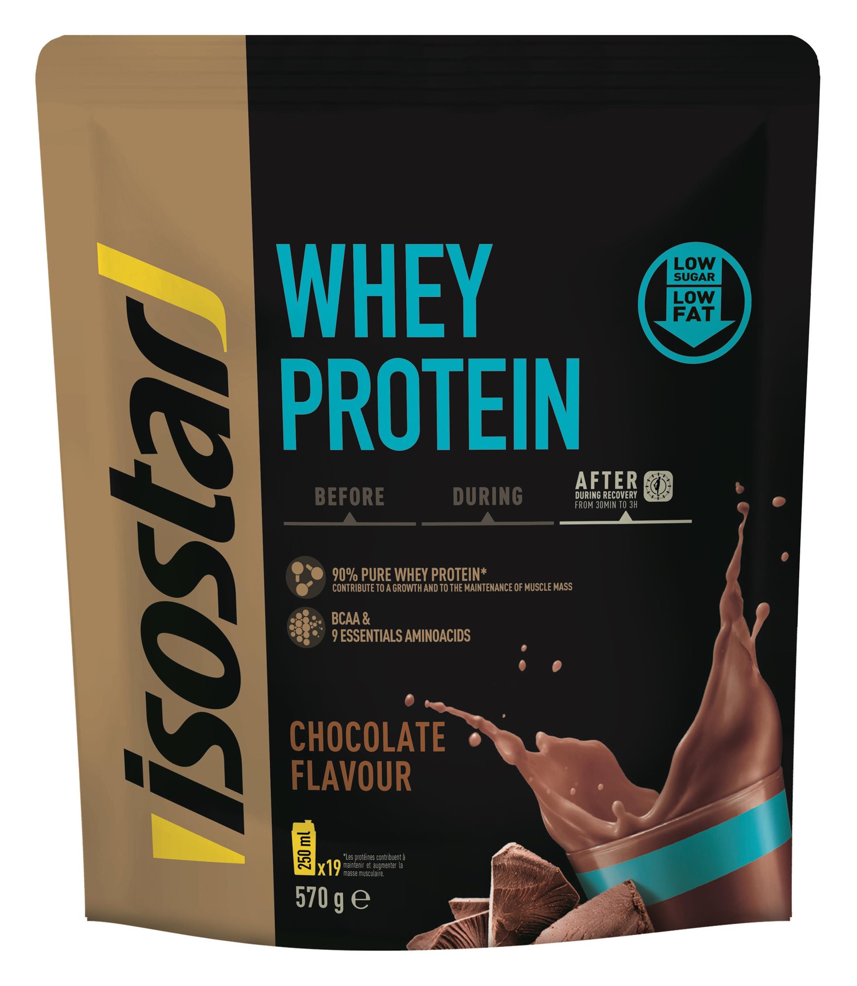 Isostar WHEY PROTEIN 570 G ČOKOLÁDA Proteinový nápoj, , velikost 570 G