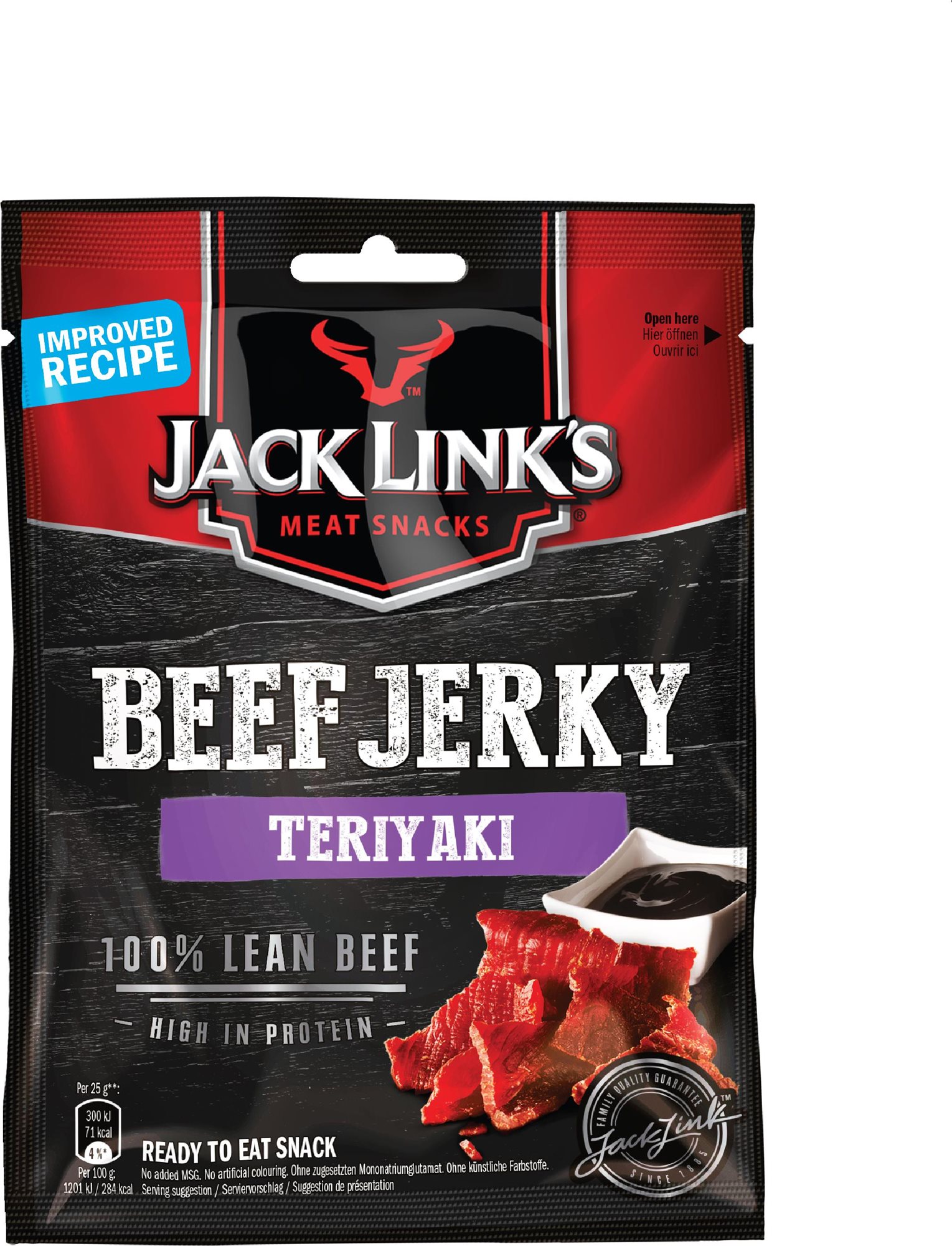 Jack Links Beef jerky teriyaki 25g