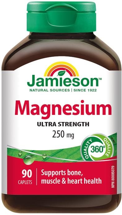 Jamieson Hořčík 250 mg 90 tablet